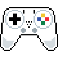Pixel joystick. Joystick controller. Pixel game png