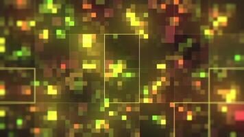 High-Tech Background with Digital Flow Effects video