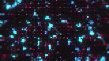 Digital Technology Background with Futuristic Elements video