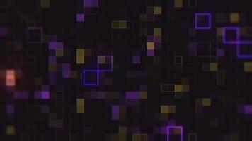 Digital Circuit Lines Moving in Futuristic Pattern video