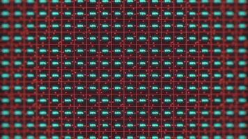 Dynamic Digital Circuit Background with Glowing Lines video