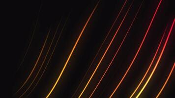 abstract light lines on a black background video