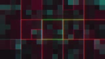 Modern Data Network Background with Glowing Nodes video