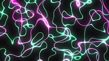 a background of neon lights and lines video
