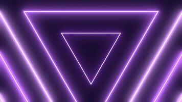 Futuristic Glowing Lines Motion Background video
