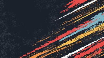 Abstract rough grunge sport pattern background vector