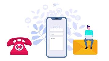 Contact us by sending your name, e-mail, messages, 2d animation, graphics, motion design, and concept illustration video