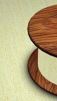 Light Yellow Canvas Texture, Wooden Spool, Vertical Background, Exclusive, Elegant Design video