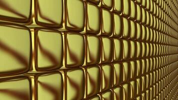 Unique Design, Elite Template, Field of Golden Cubes, Colors, Background, Exclusive, Shapes, Rotation video