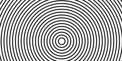 black and white circle line background vector
