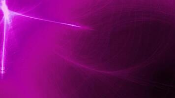 Abstract Pattern In Pink Lines Curves And Particles On A Dark Background video