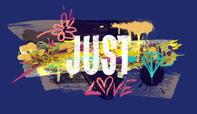 Colored spray writing pattern with graffiti abstract hand drawn art brush, street art, background elements in pink, green and black color. Graffiti handwriting pattern design .