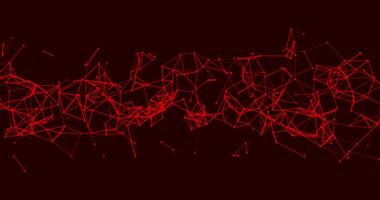 Plexuses. Movable interlacing of colored dots and lines. Looped seamless animation.335 video