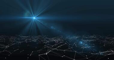 Plexus. Movable interlacing of dots and lines. Looping seamless animation.852 video