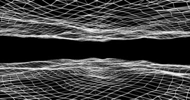 Two looming horizontal parallel grids. Background for animating the header or logo.88 video