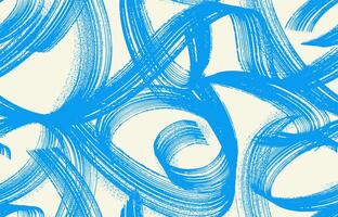 Seamless pattern grainy bold brush stroke with spray texture. Grainy bold brush strokes texture with small dots. blue seamless pattern. Hand drawn distress damaged edge template, banner. vector