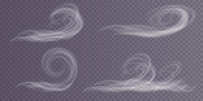 The effects of winter blizzard winds can be mesmerizing, with swirling snow creating a dynamic and abstract atmosphere vector