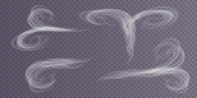 Dynamic Wind Swirls Create Breathtaking and Stunning Winter Blizzardlike Effects for Visual Art and Design Exploration vector