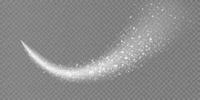 An Elegant Sparkling Cloud of Glitter Dust Designed Exclusively for Artistic and Creative Use in Various Mediums vector