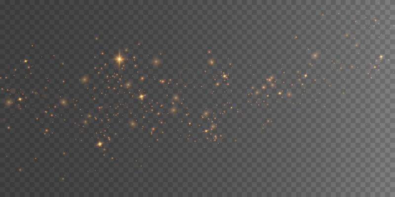 Enjoy a stunning Sparkling Gold Stars Effect to enhance backgrounds and designs for any special occasion