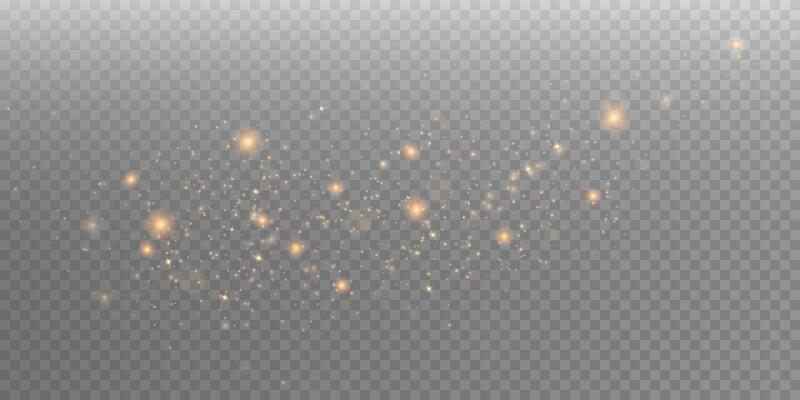 Captivating Glowing Sparkles Accompanied by Bright Light Effects for Various Design Projects and Purposes