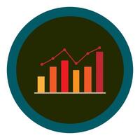 graphic vectors icons, circle background
