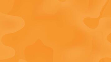 Orange abstract background with smooth flowing curves, ideal for design projects, presentations, wallpapers, digital art, and graphic design works. video