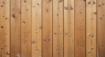 Wood Panel Texture With Knots And Natural Grain Pattern photo