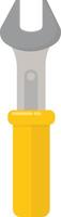 Adjustable Open Wrench vector