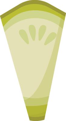 Sliced Green Celery
