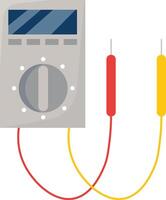Multimeter Testing Cables vector