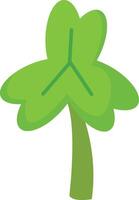 Simple Green Cloverleaf vector