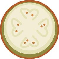 Sliced Orange Squash vector
