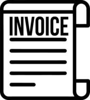 Invoice Icon Design Illustration For Accounting Finance And Business Needs vector