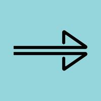 Double Left Thin Chevron Arrow , Fast Navigation Symbol for Digital Interfaces vector