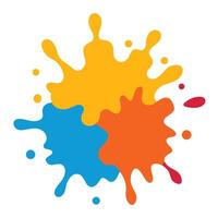 Ink Splash Floating vector
