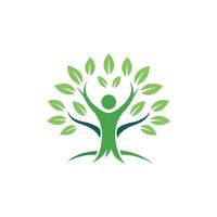 Branches Transforming into Bird Logo vector