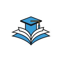 Knowledge Book Opening Light Logo vector