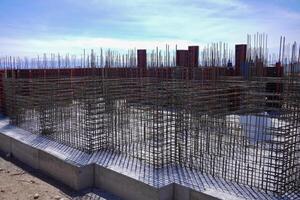 Steel Framework of a Rising Structure photo
