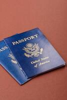 US passport for travelling, flying and doing business photo