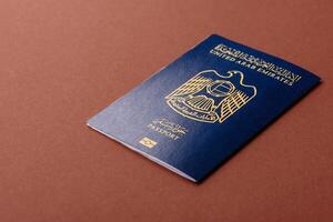 OAE passport for travelling photo