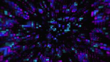Hi-Tech Abstract Digital Data Visualization futuristic technology motion background video
