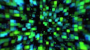Hi-Tech Abstract Colorful Digital Data Visualization futuristic technology video