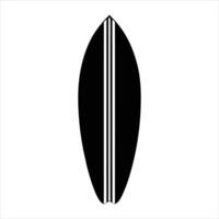 Surfboard With Single vector