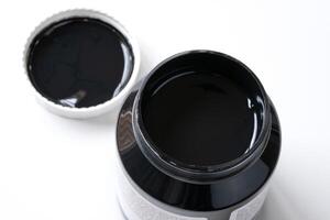 Black Mineral Paint in a Jar photo