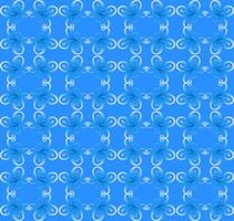 Seamless abstract pattern on a soft blue background for fabric or wallpaper vector