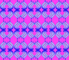 Seamless bright pattern of blue color on a pink background vector