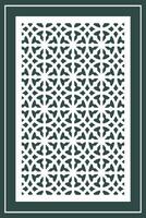 Jali Laser Cutting design, jali for graphic design, corner and border design and plywood partition foam, vector