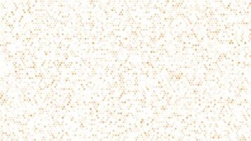 Geometric pattern with gold and white hexagon shapes creating an elegant abstract background. vector