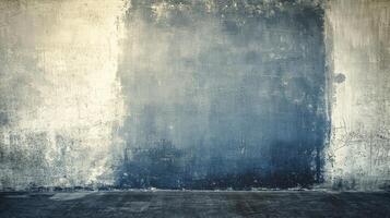 Distressed Wall with Dark Floor photo